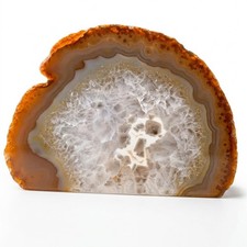 Agate naturelle polie sur