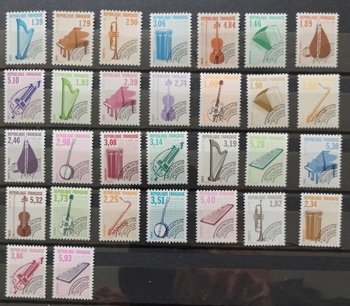Timbres préoblitérés - timbres,