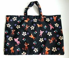 Petit SAC shopping pour fille femme Noir motif BAMBI Mini BAG for girls !