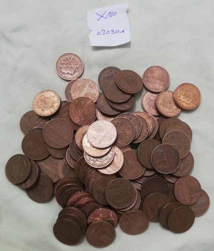 Lot monnaies françaises 100