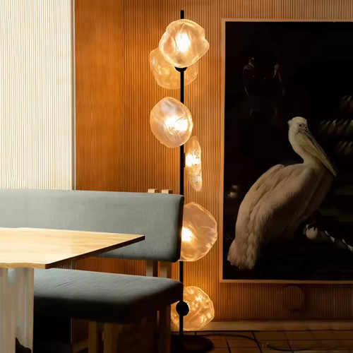 Dali luxury glass floor lamp - dali,