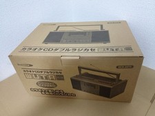 Lecteur CD double cassette radio Wuta KCR-207S micro karaoké inclus d'occasion