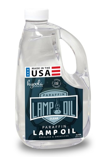 Liquid paraffin lamp - liquid, clear