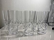 Superbe 6 grands verres