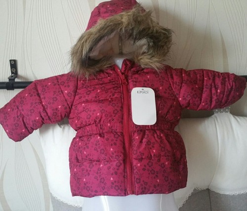 Blouson rose fleurs - , enfant