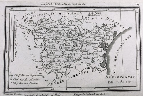 Aude 1791 bugarach tuchan - aude,