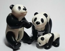 Playmobil 6652 Famille Panda Papa Maman Bébé 