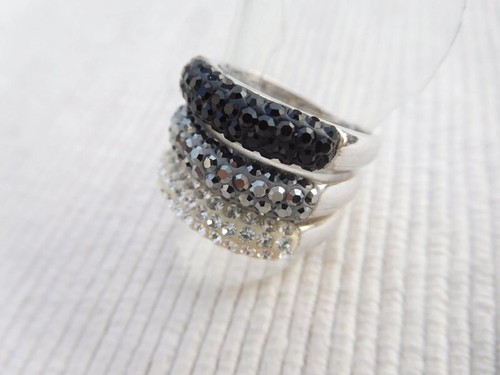 Bague agatha argent massif - en,