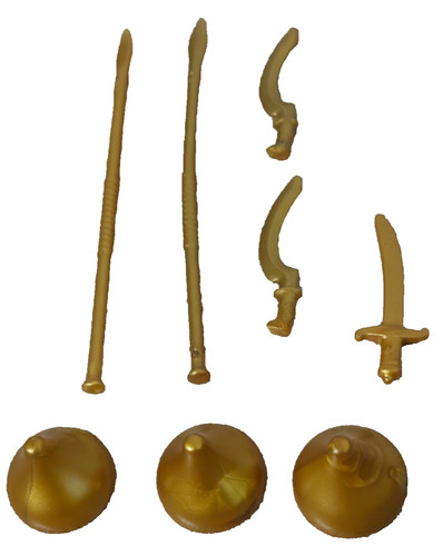Playmobil lot armes casques - playmobil, d'armes