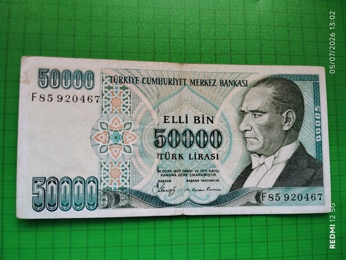Billet turquie 000 türk - turquie,