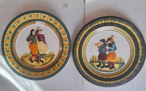 Ancienne paire assiettes - ancienne, d'assiettes