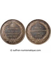 France Bureau D'Administration Des Lycées - Jeton Argent - Poinçon Abeille (1860
