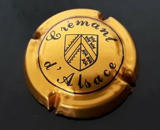 Plaque de muselet Crémant