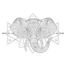 BOHO ELEPHANT -Décoration