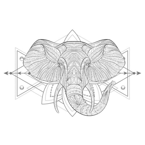 Boho elephant décoration - boho, -décoration