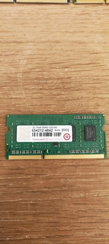 Mémoire transcend 1rx8 2go - mémoire,