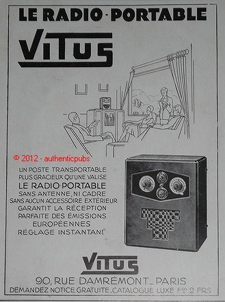 Antique 1929 portable radio - antique,