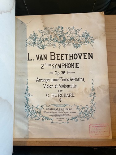Beethoven symphonies 2 - symphonies, 1/2