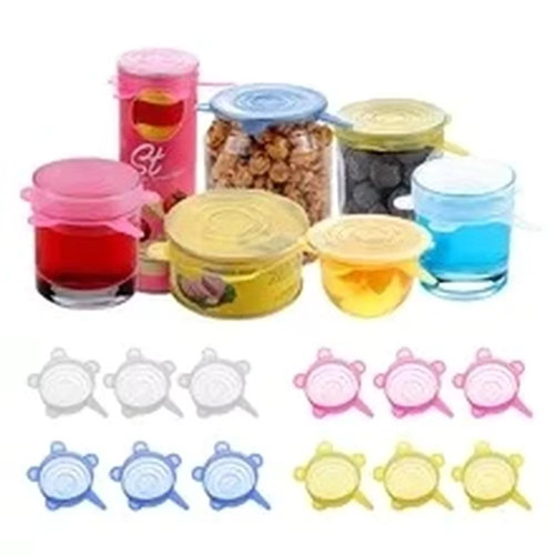 Lot couvercles silicone - lot,