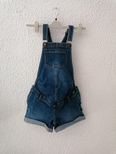 Salopette maternité bleu - de,