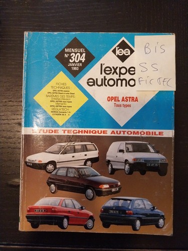 Revue technique opel - technique, astra