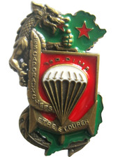 INSIGNE PARACHUTISTE TROUPES DE MARINE LES CAPORAUX CHEFS DU 3° RPIMa  Y. B 2004
