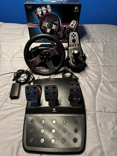 Logitech g27 racing wheel - racing, with