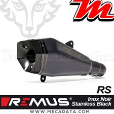 Silencieux REMUS RS Inox noir