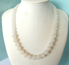 Collier jade blanc - collier,