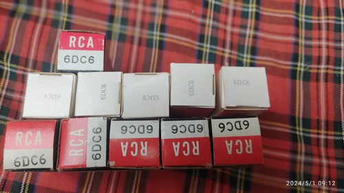 Tube 6dc6 nos nib - rca, +