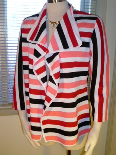 Nwt misook acrylic coral red - acrylic,