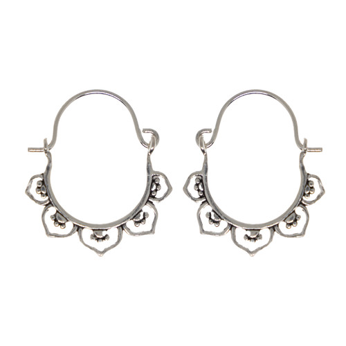 Créole boucle oreille 925 - créole,