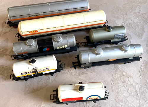Jouef lot 7 wagons - jouef,