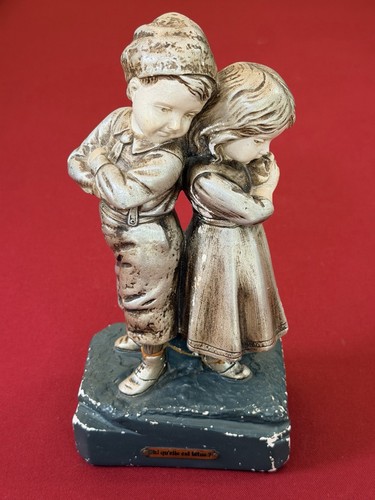 Statuette enfants vintage - statuette,