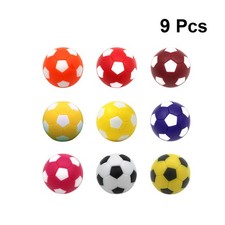  9 Pcs Balle Baby-foot Mini Babyfoot Match De Table Football Accessoires