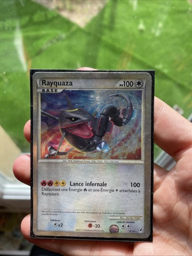 Carte pokémon rayquaza shiny - carte,