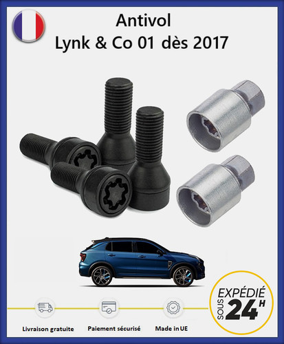 Ecrous antivol roues - de,