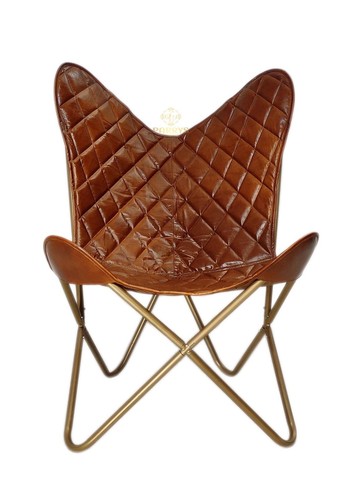 Chaise papillon cuir - chaise,