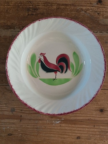 Ancienne grande assiette - assiette, en