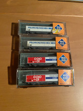 ROCO LOT WAGONS MARCHANDISES-CFF- N - ÉCHELLE 1/160 IDEM MINITRIX, FLEISCHMANN, 