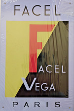 Plaque métal Facel Vega