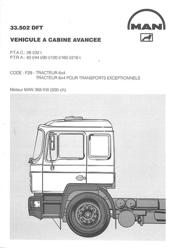 Man trucks tracteur 33 - trucks,