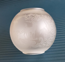 Globe boule verre grave - en,