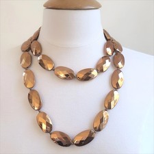 Collier Sautoir Grosses Perles