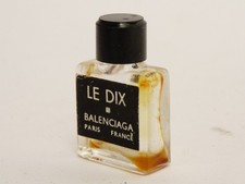 Flacon de parfum miniature échantillon Le Dix BALENCIAGA (18926)