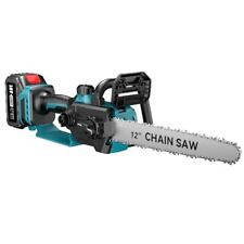 Tronçonneuse Électrique sans Fil 12 Pouces 1200W Brushless Batterie 500mAh 1200W