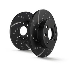 Disque de frein sport EBC Turbo Groove Disc EBC119495 pour Smart ForFour ForTwo