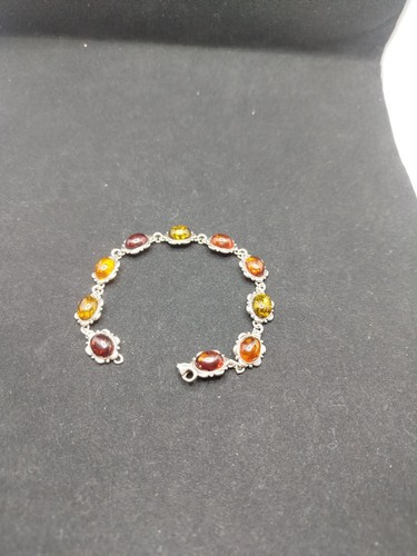 Bracelet argent 925 - bracelet, ambre