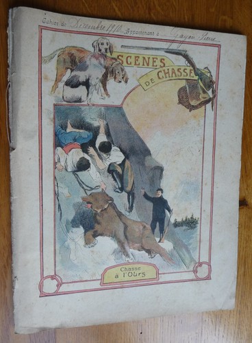 Ancien protège cahier - ancien, protège-cahier
