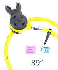 Aqua Lung ABS Jaune Scuba Dive Octo Octopus 2Ème Étape Régulateur Slim Compact